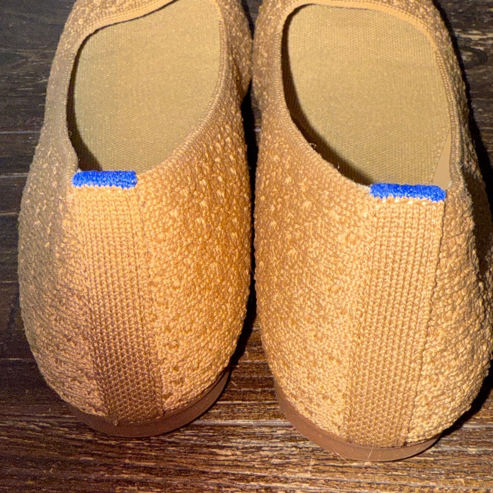 Rothy’s The Max Square Flats Wren Crochet Women’s Size 9 Rare Sustainable Shoes - Picture 5 of 9
